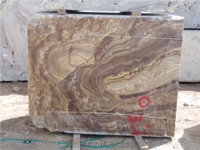 New Honey Brown Onyx Blocks