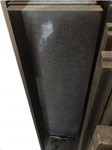 Polished Basalt Tiles from Jordan, Jordan Black Basalt