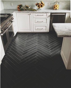 Polished Basalt Tiles from Jordan, Jordan Black Basalt
