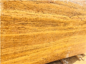 Yellow Gold Travertine,Jordan Gold Travertine Slabs
