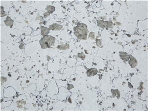 Vm520 China Quartz Slab Polished Engineered Stone