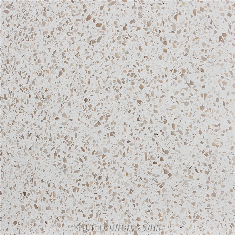 Beige Cement Terrazzo Slab and Flooring Tiles