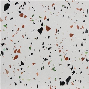 Beige Cement Terrazzo Slab and Flooring Tiles