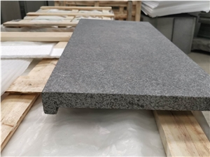 Flamed Black Granite Swimming Pool Coping