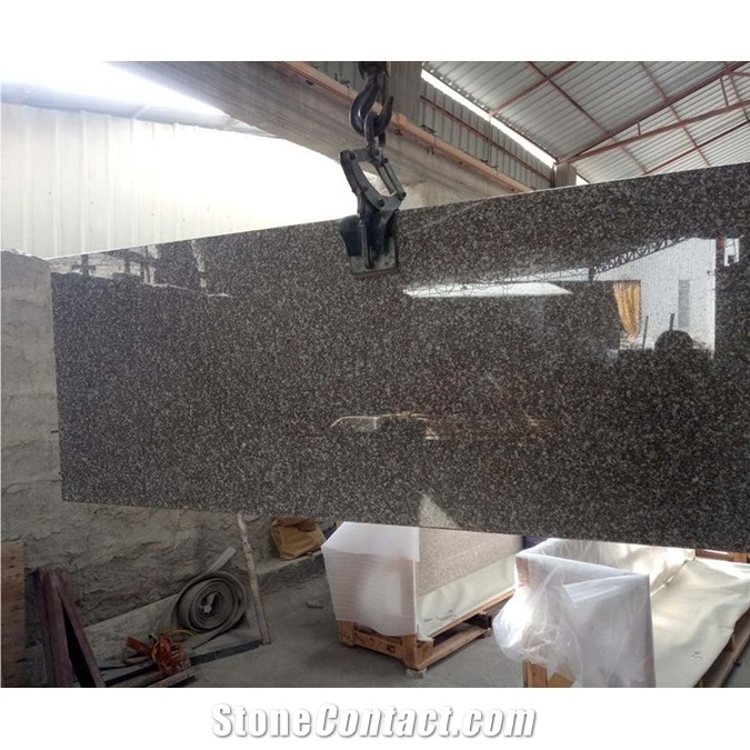 Violet Luoyuan Red Granite New G664 Half Slabs