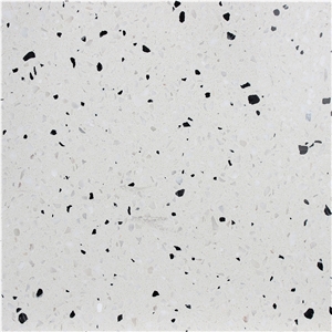 White Cement Terrazzo Tiles