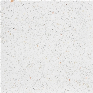 White Cement Terrazzo Tiles