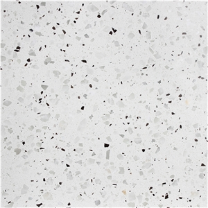 White Cement Terrazzo Tiles