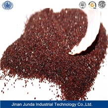 Red Grains Almandine Abrasive Garnet Sand 30/60