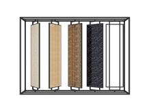Metal Rotating Tile Display Frame with Side Frame