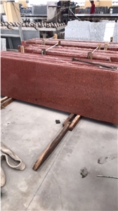 Red Granite Tiles, Slabs