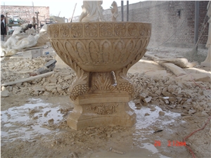 Large Stone Plant Pots