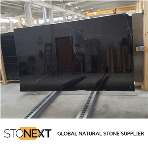 Alexander Black Marble Slabs