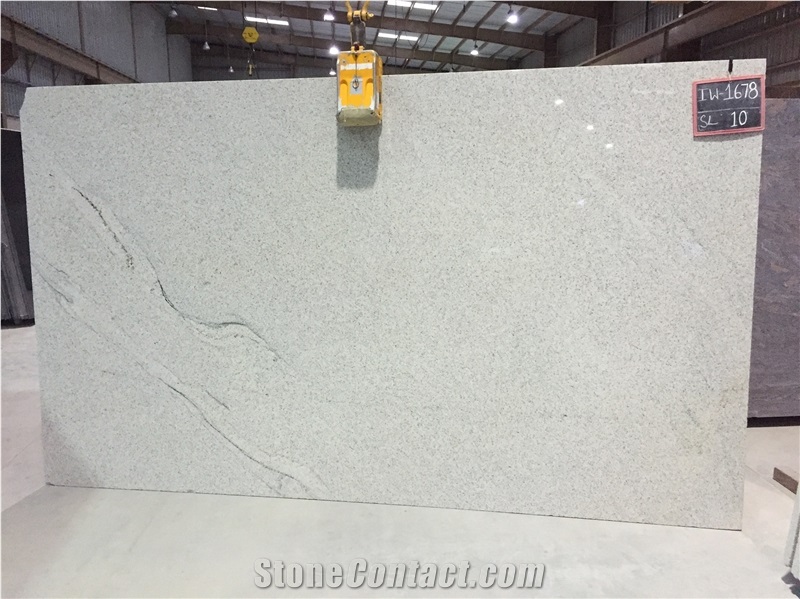 Imperial White Granite Slabs - Premium Quality