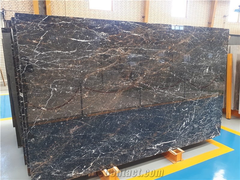 Golden Black Marble, Kashan Golden Black Marble