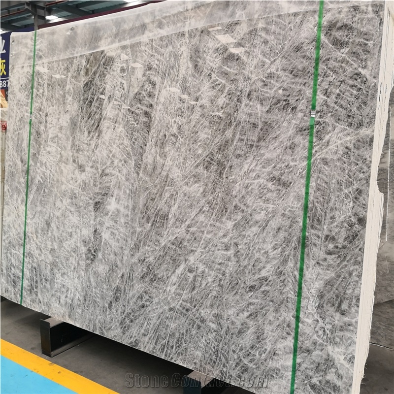 Arctic Fox Grey Marble Slab Tile Price