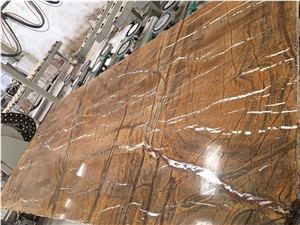 Bidaser Rainforest Golden Marble Slab Tile Price