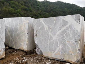 Bookmatch Pascal Grey Marble Wall Cladding Slab