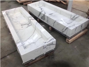 Calacatta White Marble Vanity Countertop Price Calacatta White Marble Vanity Countertop Price