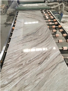 China Palissandro Ocean Wave Grey Marble Tile