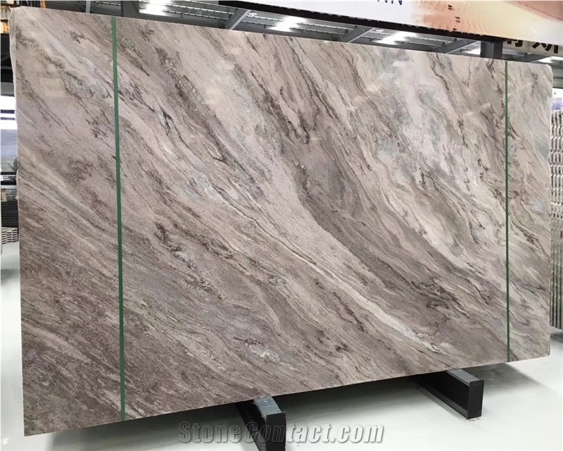 Fantasy Wave Sand Grey Marble Slab Price