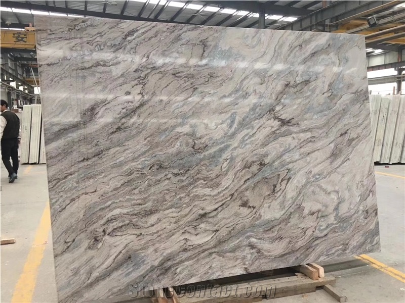 Fantasy Wave Sand Grey Marble Slab Price