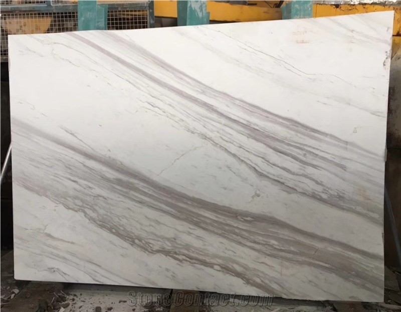 Greece Volakas Flower White Marble Slab Price