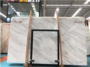 Greece Volakas Flower White Marble Slab Price