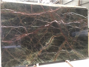 Indian Bidasar Green Marble Slab Tile Price
