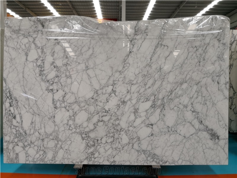 Italy Statuarietto Venato White Marble Slab Price