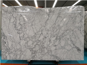 Italy Statuarietto Venato White Marble Slab Price