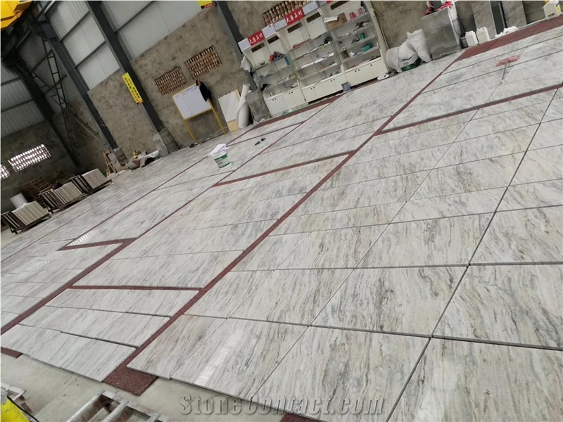 Layout Fantasy Dream Sand Vein Grey Marble Tile