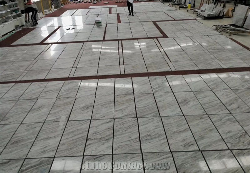 Layout Fantasy Dream Sand Vein Grey Marble Tile