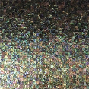 Natural Abalone Shell Mosaic Bathroom Wall Tiles