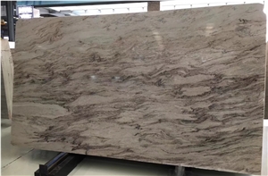 Polished Ocean Wave White Marble Slab Price