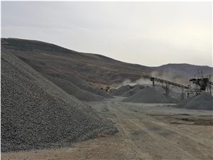 Quarry Price Crushed Black Basalt Gravel for Sale