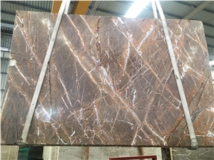 Rainforest Bidasar Brown Marble Slab Tile Price