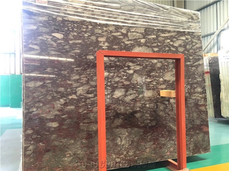 Turkey Guodin Red Marble Slab Tile Price
