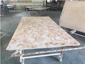 Colorful Translucent Acrylic Panels Slabs