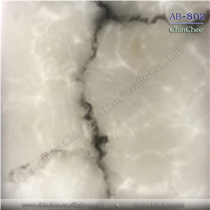 White Artificial Marble Stone Slabs
