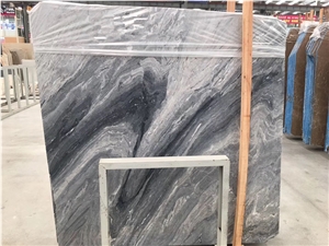 China Beautiful Blue Totem Marble Slabs&Tiles