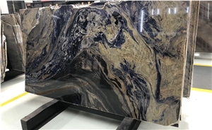 Luxurious Blue Azul Bahia Brazil Marble Slab