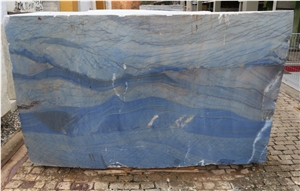 Blue Macaubas Quartzite Block, Azul Macaubas Quartzite