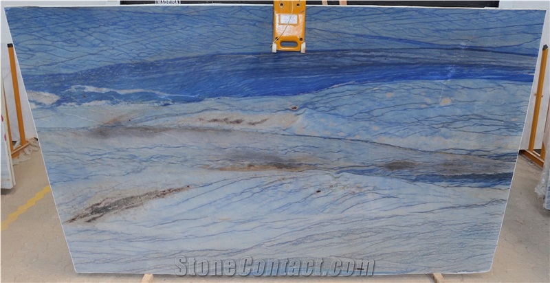 Blue Macaubas Quartzite Slab, Azul Macaubas Slab
