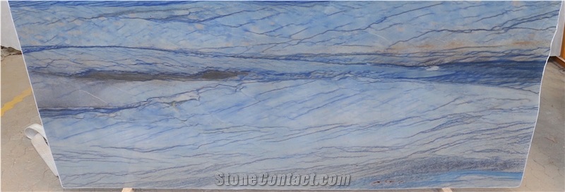Blue Macaubas Quartzite Slab, Azul Macaubas Slab