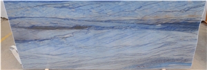 Blue Macaubas Quartzite Slab, Azul Macaubas Slab