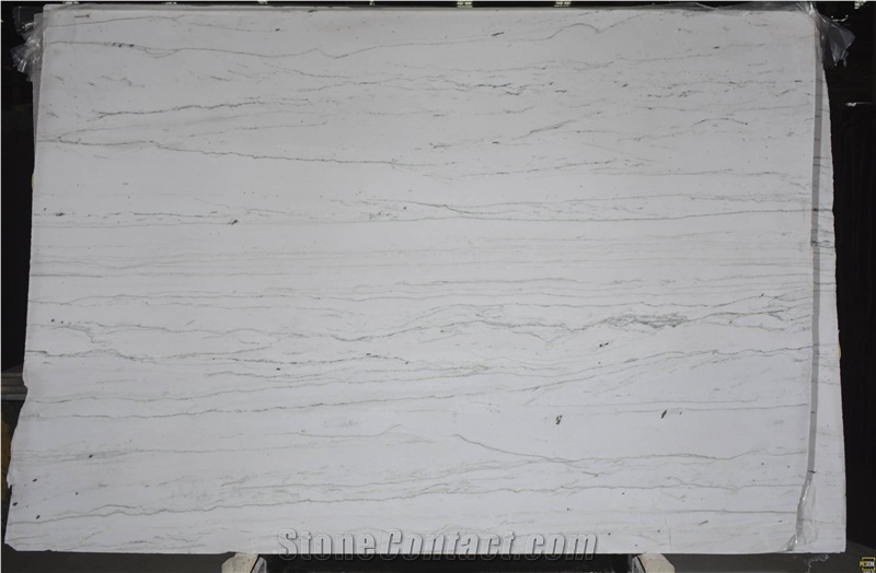 Opus White Quartzite Slab