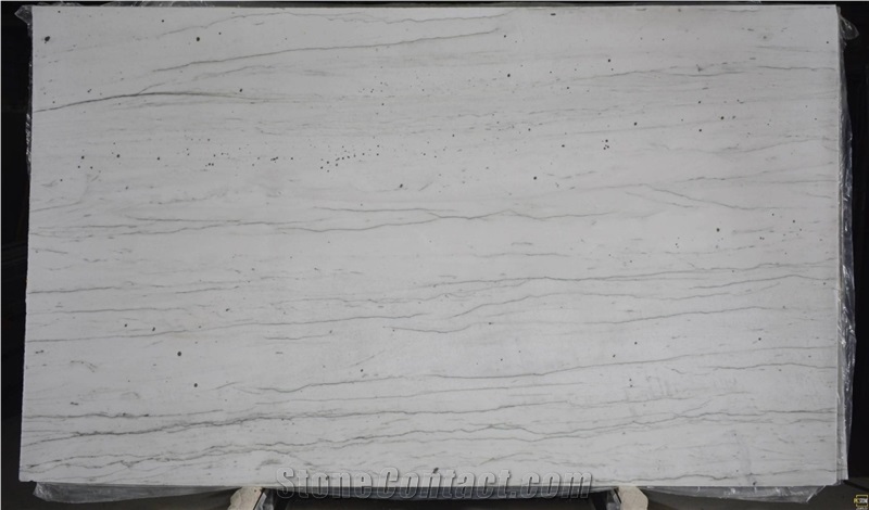 Opus White Quartzite Slab