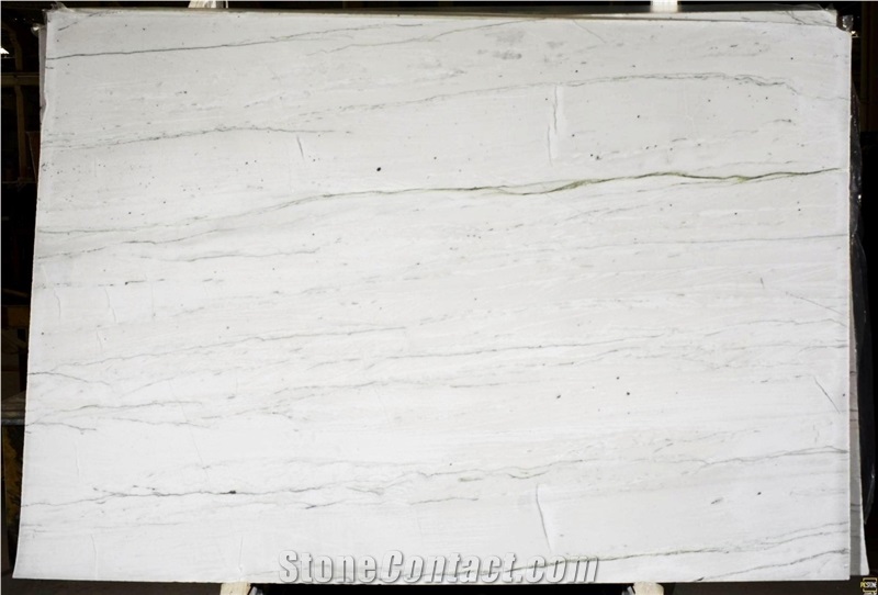 Opus White Quartzite Slab