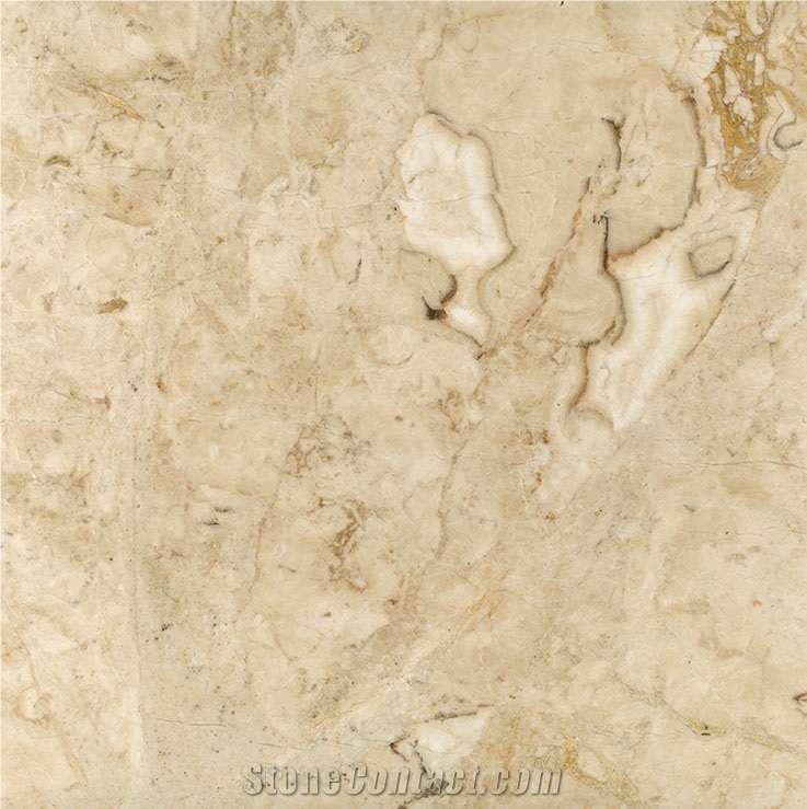 Talmer Cappuccino Creamline Marble Tiles, Slab